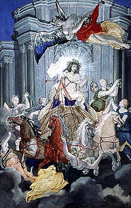Louis XIV, the Sun King, as Apollo
